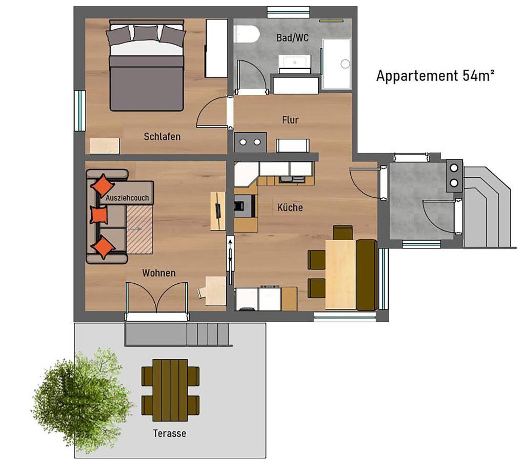 Ferienwohnung Wallner Niedernsill Luaran gambar